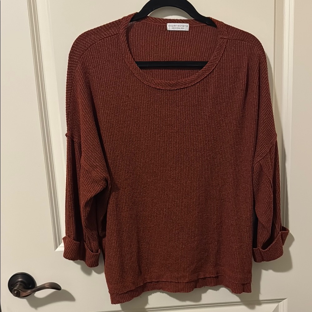 Rust Sweater
